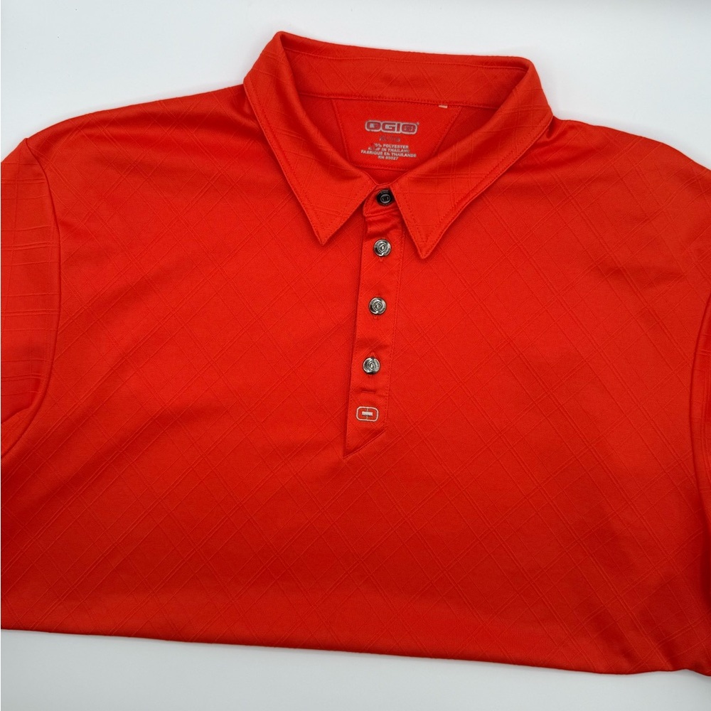 OGIO Men's Vibrant Orange Polo Shirt
